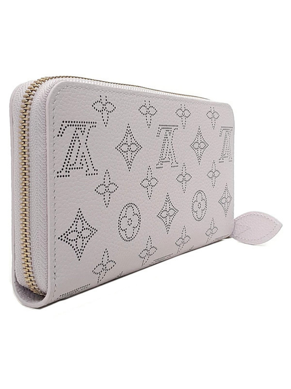 Louis Vuitton Mahina Zippy Long Zipper Round Wallet Black